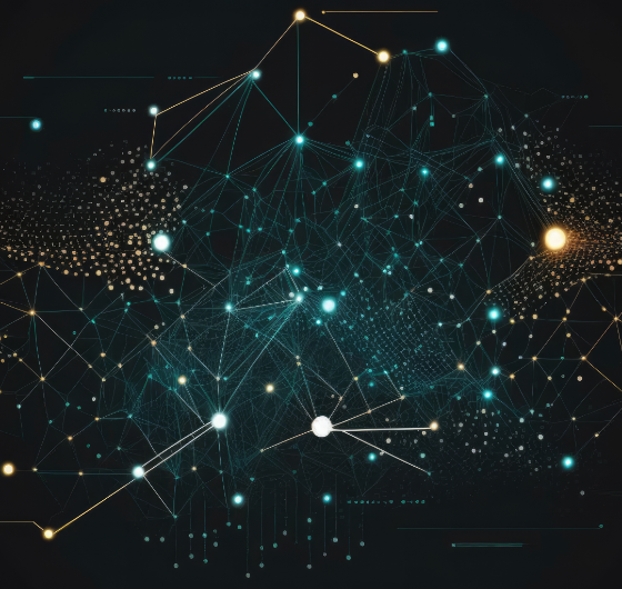 Interconnected data points
