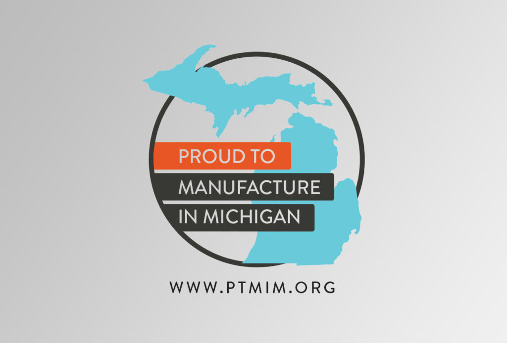 Proud to Manufacture in Michigan badge