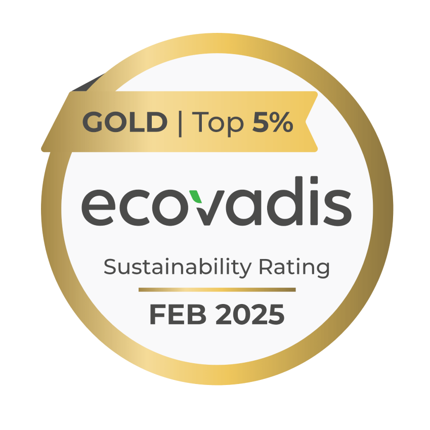 Ecovadis Gold 2025
